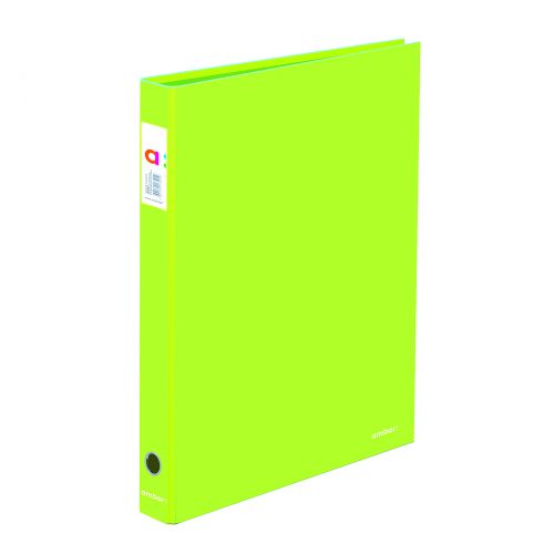 Pasta Arquivo Cor Lisa Ambar L/E Din School Vd Alface - 70PM - 40 mm , Ambar , 101601550013 , 5601199175033